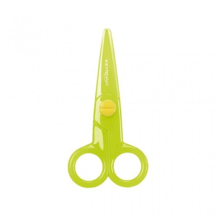 Foarfeca Keyroad Kids KR970962, 13.0cm, plastic, prescolari, diverse culori, blister [2]