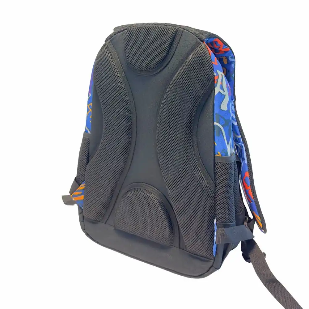 Ghiozdan Next Level 2 compartimente 48x33x20cm design albastru [2]