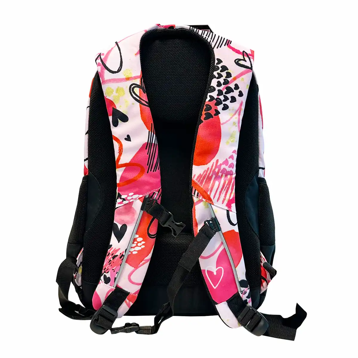 Ghiozdan Next Level 2in1 colectia Heart Queen 4comp 48x33x23cm [2]