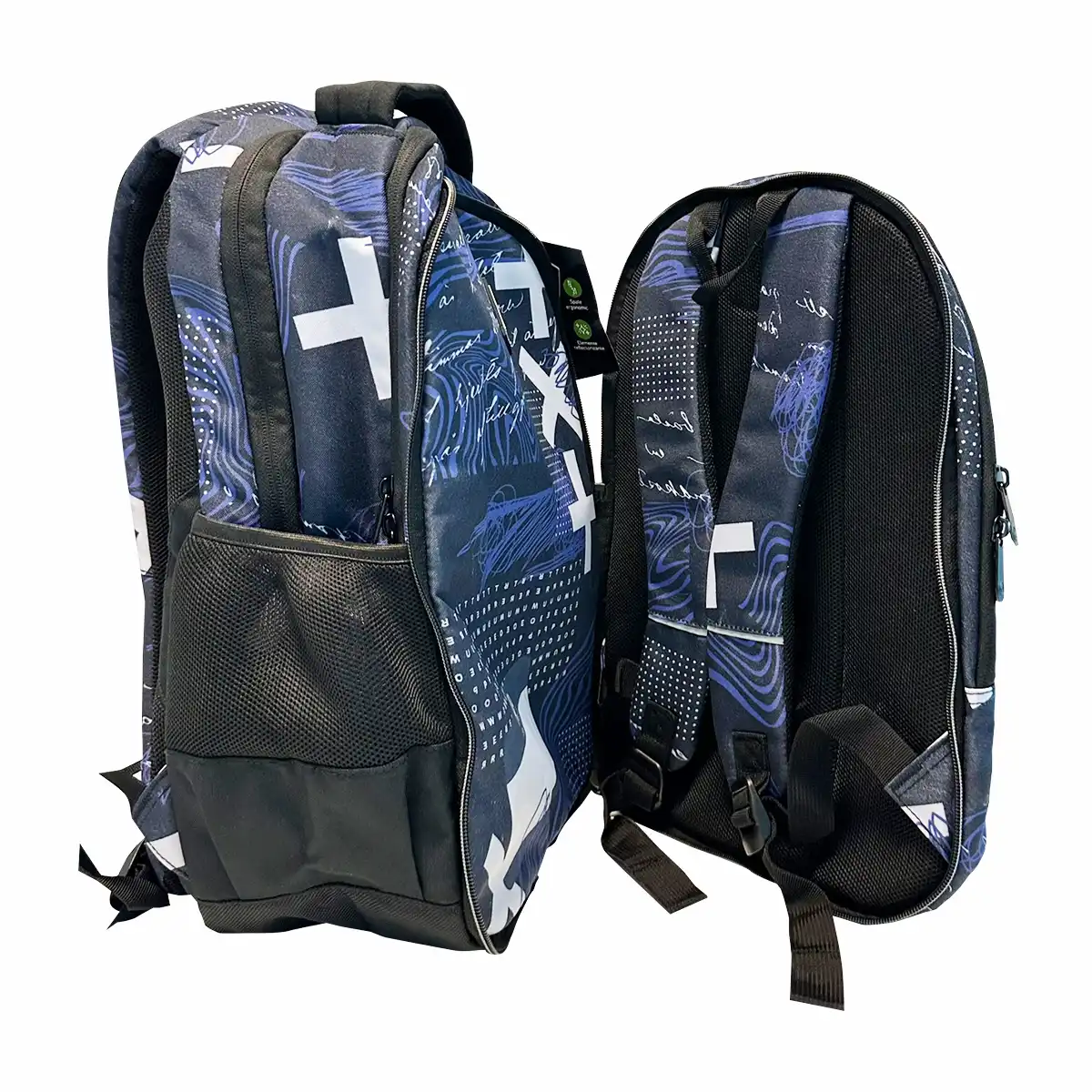 Ghiozdan Next Level 2in1 colectia Hello 4 comp 48x33x23cm [4]