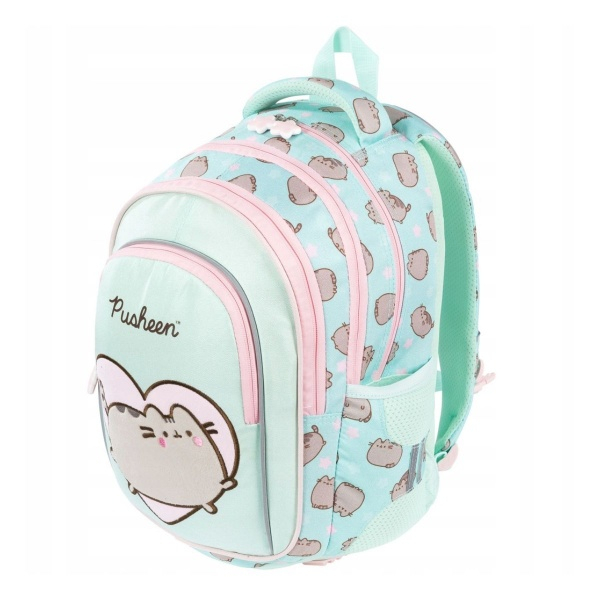 Ghiozdan scolar 4 compartimente Pusheen Pastel [2]