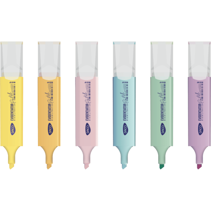 Marker Evidentiator Pastel Set 6 [2]