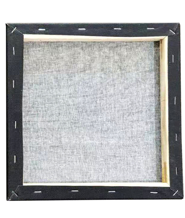 Panza pictura neagra, sasiu lemn 40x40 cm [2]