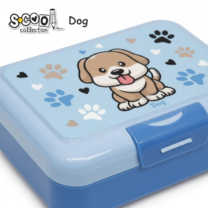 Set: sticla apa + cutie sandwich, Dog - S-COOL [2]