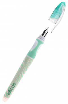 Stilou cerneala cu stergere Strigo - 2 rezerve si radiera WAVES [2]