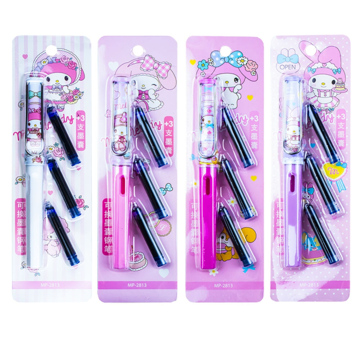 Stilou cu 3 rezerve pe blister, My melody [1]