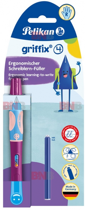 Stilou Griffix pentru dreptaci, model Sweet Berry, pe blister [3]