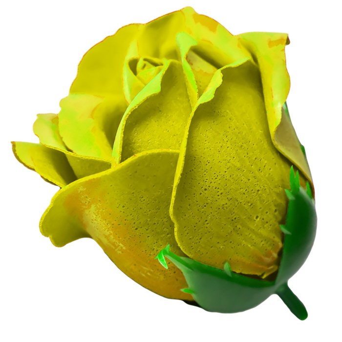 Trandafiri decorativi, din sapun, 50 buc/set - GALBEN [2]