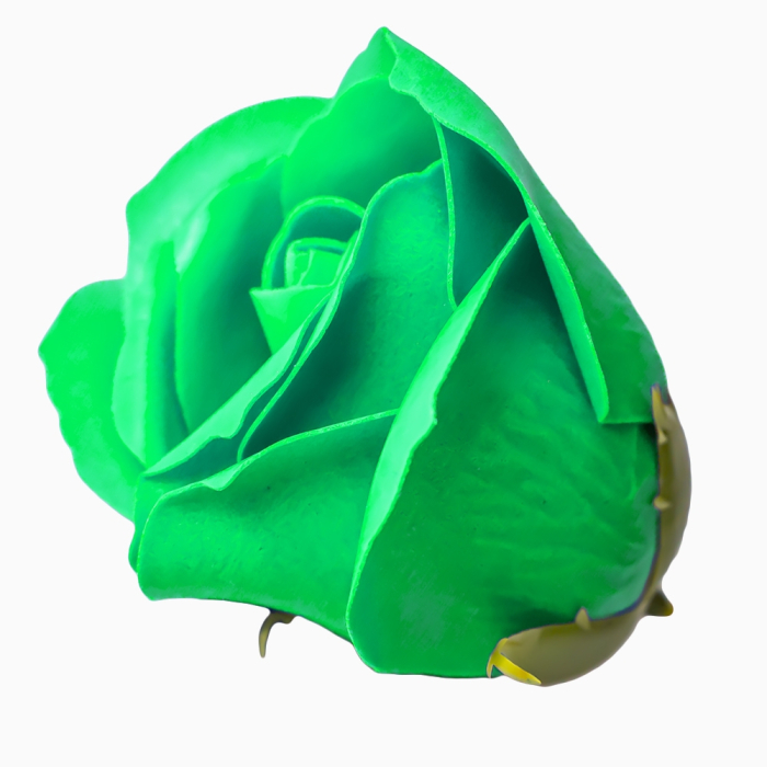 Trandafiri decorativi, din sapun, 50 buc/set - LIME [2]