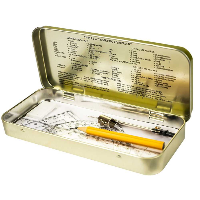 Trusa geometrie metalica, 7 piese [3]