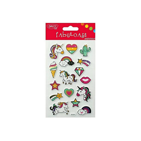 Abțibilduri creative - Abtibild – AB048 Unicorn