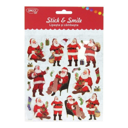 Abțibilduri creative - Abtibild - AB607 Mos Craciun