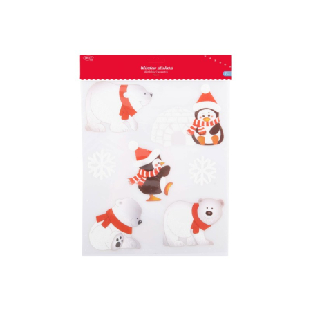 Abțibilduri creative - Abtibild - AB632 Abtibild Fereastra, Polar