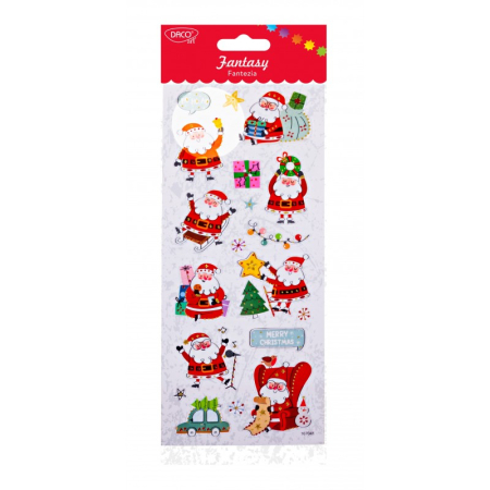 Creative și hobby - Abțibild - AB646 Moșul Fantezia