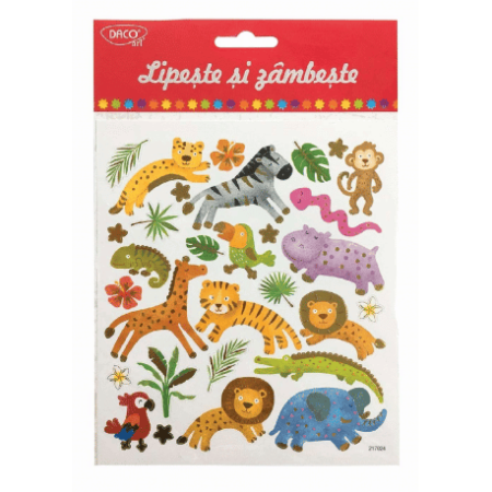 Creative & hobby - Abtibild - Jungla, Lipeste si Zambeste AB061
