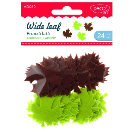 Accesorii Craft - Accesorii craft - AD060 Frunza lata din pasla autoadeziva DACO