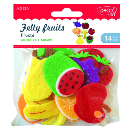 Accesorii Craft - Accesorii craft - AD120 fructe pasla autoadeziva DACO