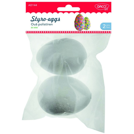 Accesorii Craft - Accesorii craft - AD144 Oua polistiren 8 cm