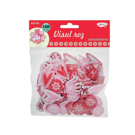 Accesorii Craft - Accesorii craft - AD150 visul roz spuma autoadeziva DACO