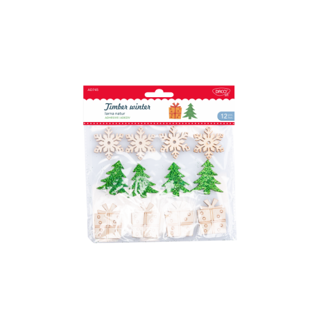 Creative & hobby - Accesorii craft - AD745 Iarna natur