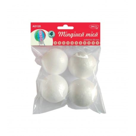 Accesorii Craft - Accesorii craft - Bile Polistiren set4 60mm