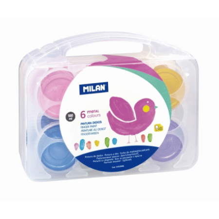 Materiale Pictura - Acuarele 6 Culori Finger Milan