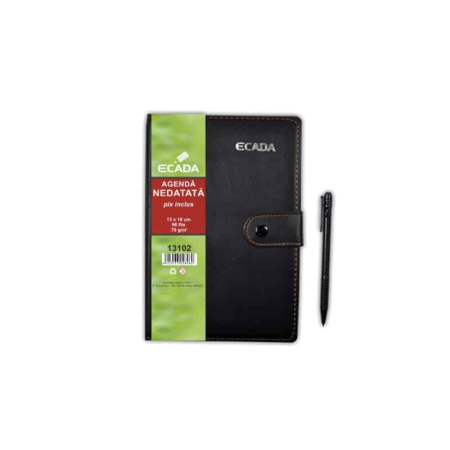 Agende - Agenda Cu Pix 13x18cm Ecada