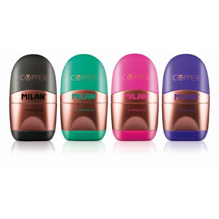 Ascutitori - Ascuțitoare cu radieră Copper MILAN