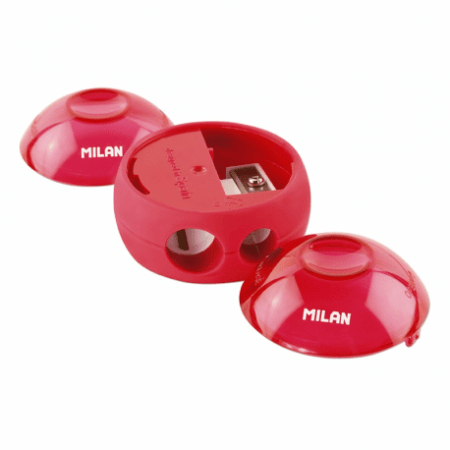 Ascutitori - Ascutitoare plastic dubla cu container SPHERE MILAN