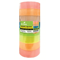 Benzi adezive & dispensere - Banda adeziva 18x33 colorata ECADA