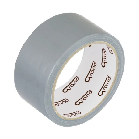 Benzi adezive & dispensere - Banda adeziva Grand, cu intaritura textila, 48mm x 10m, argintiu