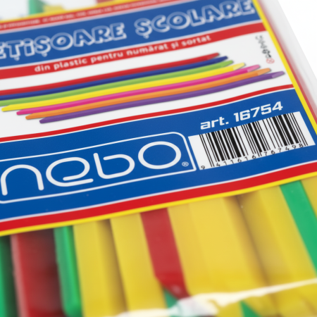 Betisoare scolare din plastic, 100 buc/punga [1]