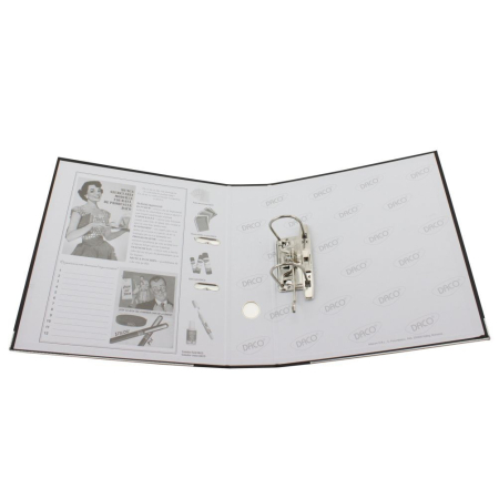 Biblioraft plastifiat 50 mm daco portocaliu [1]