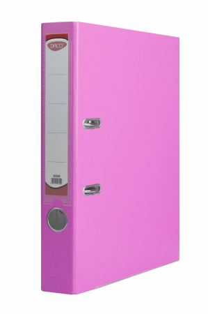 Bibliorafturi - Biblioraft plastifiat 50 mm daco roz