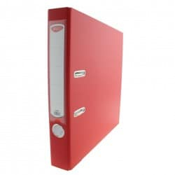 Bibliorafturi - Biblioraft plastifiat 50MM DACO Rosu BP150R