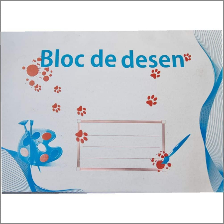 Blocuri de desen - Bloc desen A3, 16 file, 120g/m2