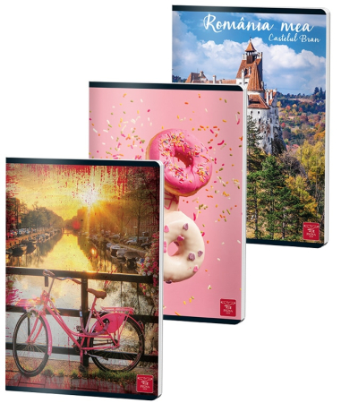 Caiete - Caiet A4 60 file Dictando Coperta Policromie