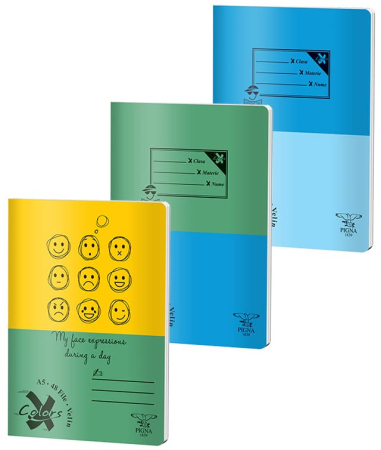 Caiete - Caiet A5 48 file Foaie Velina Coperta Basic