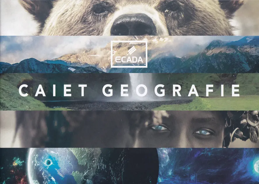 Caiete Scolare - Caiet Geografie A4 24 file orizontal