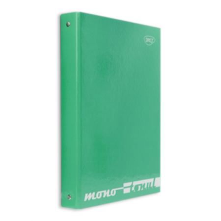 Caiete Mecanice - Caiet mecanic laminat 4 inele A4 DACO Verde