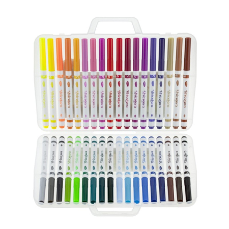 Carioca 36 culori Unicolora varf conic DACO [1]