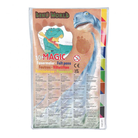 Carioci Magic Marker Set 9 bucati Dino World [1]