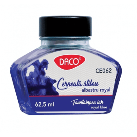 Stilouri - Cerneala stilou albastra 62.5ml DACO