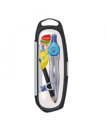 Instrumente geometrice - Compas metalic cu creion, Keyroad Metal Vivi