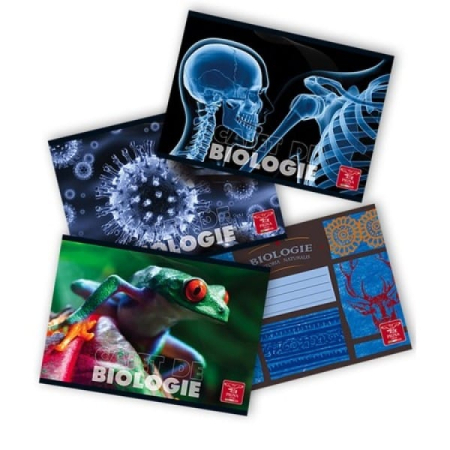 Rechizite Școlare - Caiet Biologie 24 file Coperta Policromie