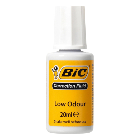 Corector Fluid - Corector fluid cu pensula 20 ml- BIC