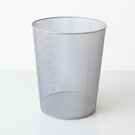 Cos gunoi ECADA Argintiu [2]