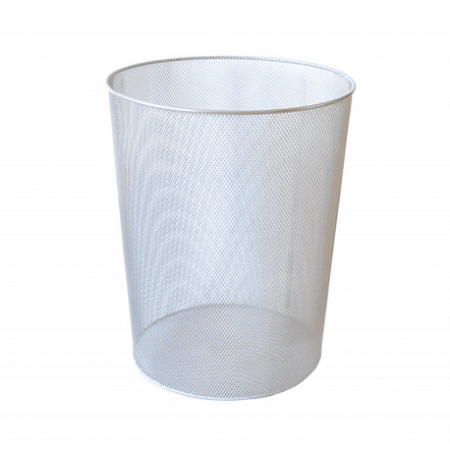 Accesorii pentru Birou - Cos gunoi ECADA Argintiu