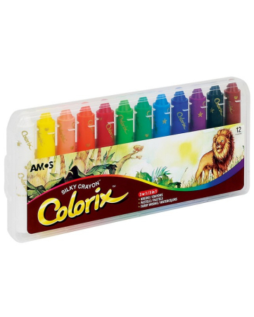 Creioane - Creioane cerate AMOS,12 culori/cutie pvc