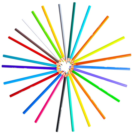 Creioane Colorate Tropicolors Set 24 [1]